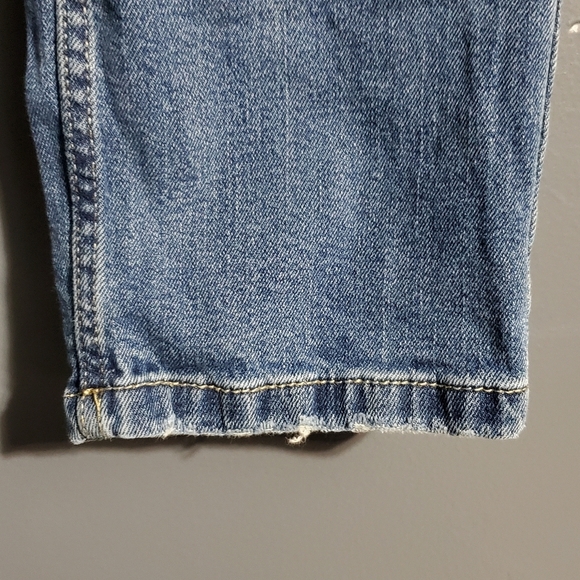 Tommy Hilfiger Blue Distressed Straight Leg Jeans Boys Size 10 - Picture 4 of 10